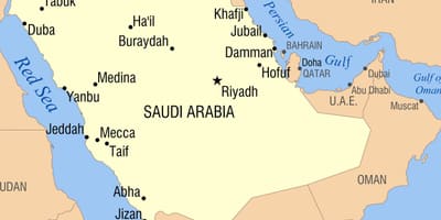 Arari erakorraliseks üleviimiseks KSA kaart