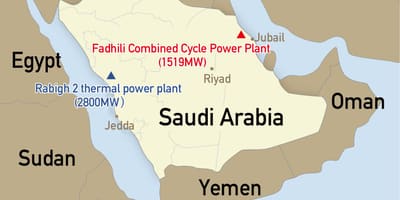 Kaart fadhili Saudi Araabia