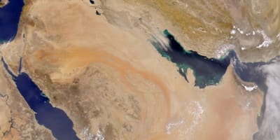 Kaart Saudi Araabia satellite